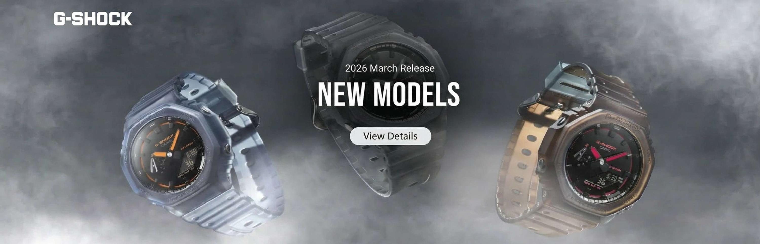 CASIO Monthly New Releases