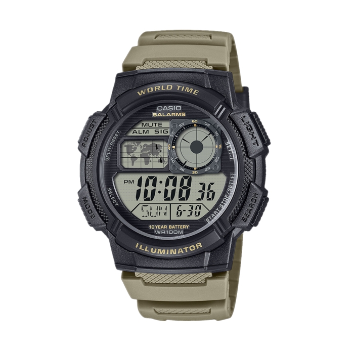 CASIO Digital Men Watch AE-1000W-5AVDF