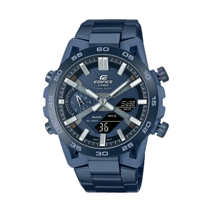 EDIFICE Smartphone Link Sospensione Cool Blue Edition Men Watch