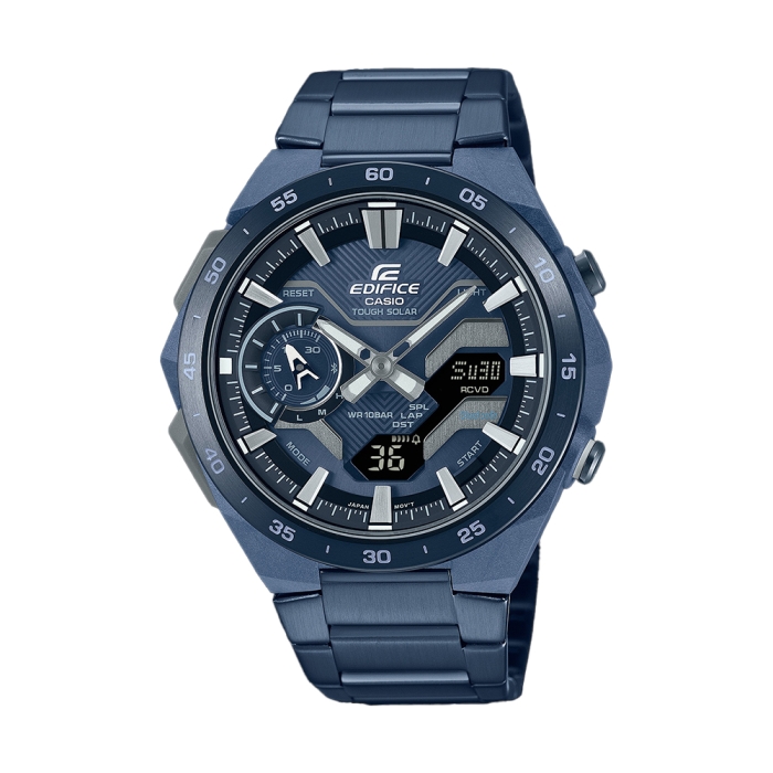 EDIFICE Smartphone Link Windflow Cool Blue Edition Men Watch ECB-2200CB-2ADF