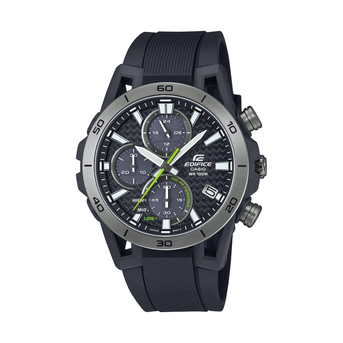 EDIFICE SOLAR POWERED CHRONOGRAPH SOSPENSIONE MEN WATCH EQS-960PB-1AVUDF