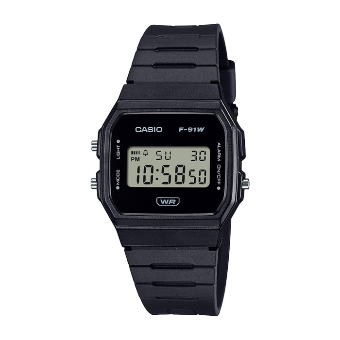 CASIO Digital Watch F-91WB-1ADF