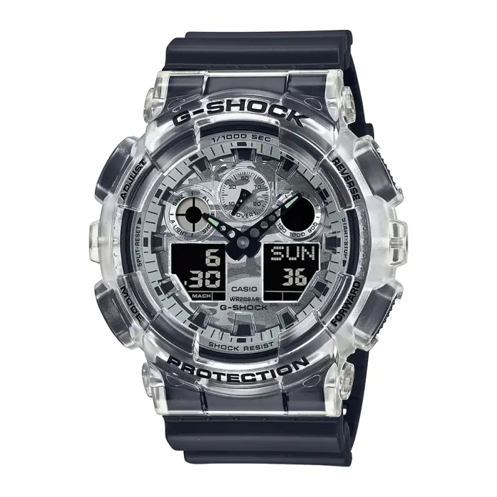 G SHOCK Men Casual Camouflage Watch GA 100SKC 1ADR