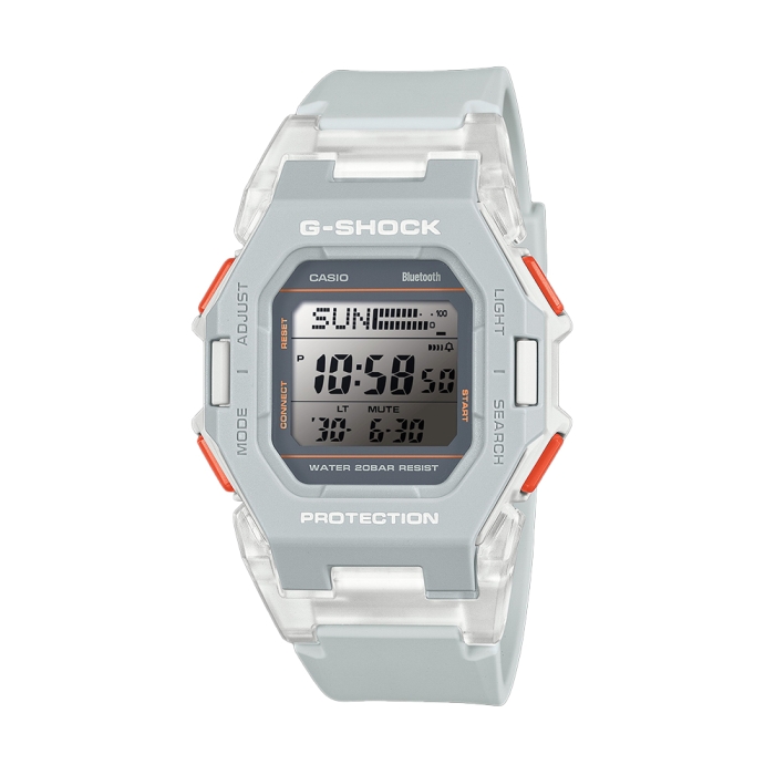 G-SHOCK White Digital Casual Men Watch GD-B500S-8DR