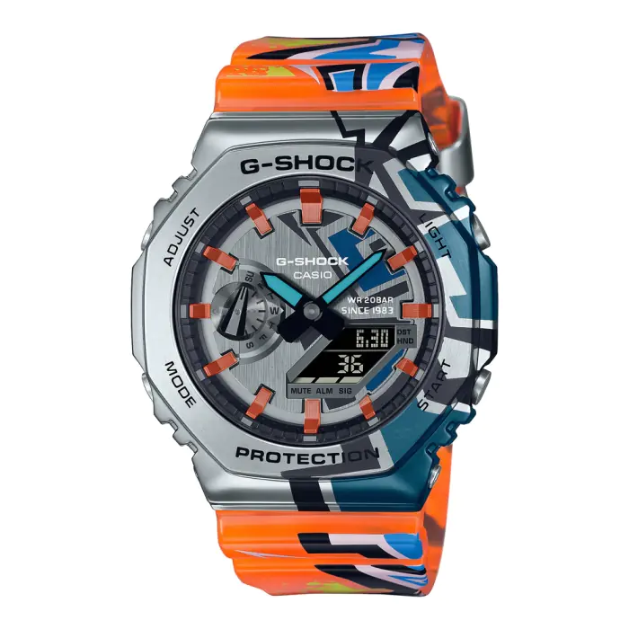 G-SHOCK Men Casual Graffiti Watch GM-2100SS-1ADR | CASIO Middle