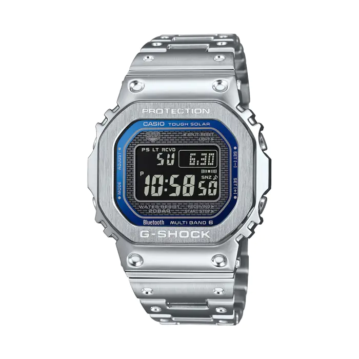 Full metal digital watch best sale