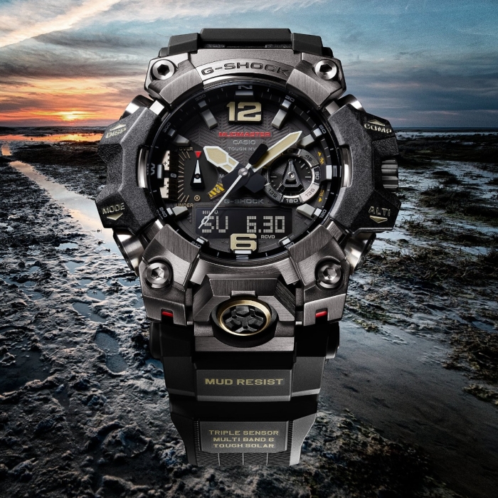 G-SHOCK MASTER Of G LAND MUDMASTER Men Watch GWG-B1000-1ADR