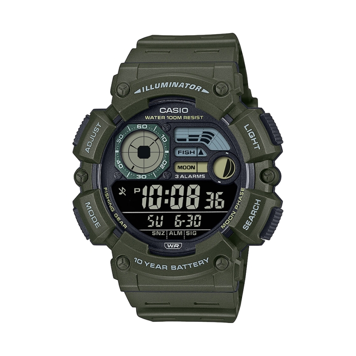 CASIO DIGITAL MEN WATCH WS-1500H-3BVDF