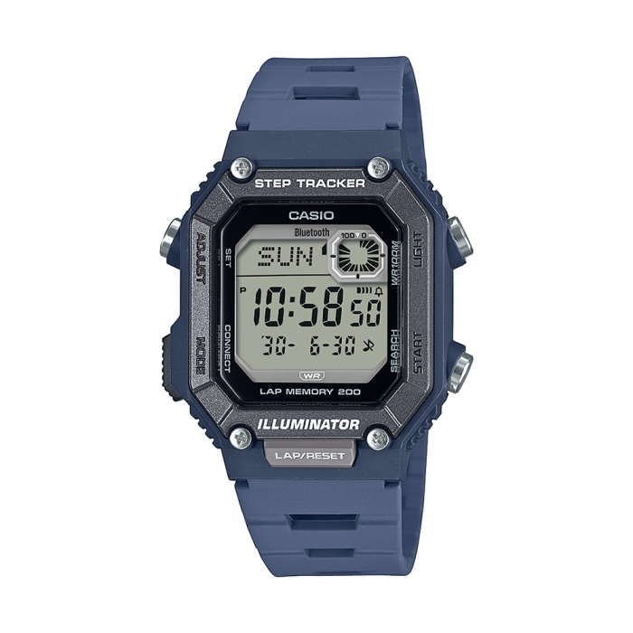 CASIO Digital Step Tracker Unisex Watch WS-B1000-2AVDF