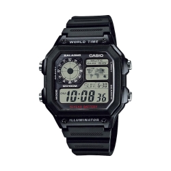 Casio illuminator world cheap time watch price