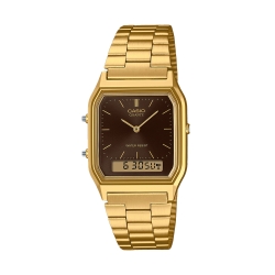 Casio analog gold hotsell