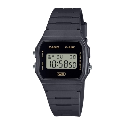 CASIO Digital Watch F 91WB 1ADF