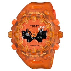 G-SHOCK Men Transparent Orange Casual Watch GA-V01SKE-4ADR