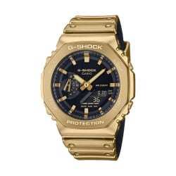 G-STEEL G-SHOCK Fine Metalic Series  Gold Watch GM-2100YMG-9ADR