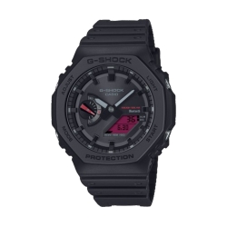 G-SHOCK Red and Black Collection Men Casual Watch GA-B2100BBR-1ADR