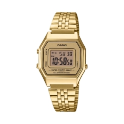 CASIO Vintage Gold Digital Watch LA680WGA-9DF