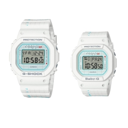 G-SHOCK and BABY-G Lover's Collcetion Pair Model LOV-21B-7DR