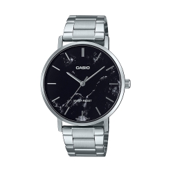 Casio black and white watch best sale