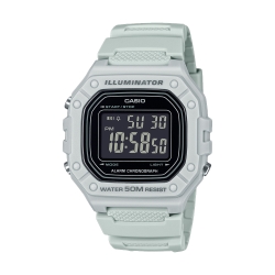 CASIO Standard Digital Watch W-218H-8BVDF