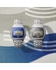 CASIO Watch Made-in-Japan timepiece with a new interpretation of the traditional seigaiha pattern