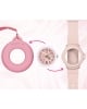 Two-way watch and charm style

Place the center case into the included holder with the attached strap and turn the watch into a cute time-telling charm. It can be worn at the waist or attached to a bag, offering effortless coordination with a variety of