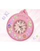 Round holder with strap
The smooth round holder is made of silicone material with a matte finish, for a sweet, playful accessory that brightens everyday life. The holder can be decorated with stickers and photos inserted behind the clear acrylic case b