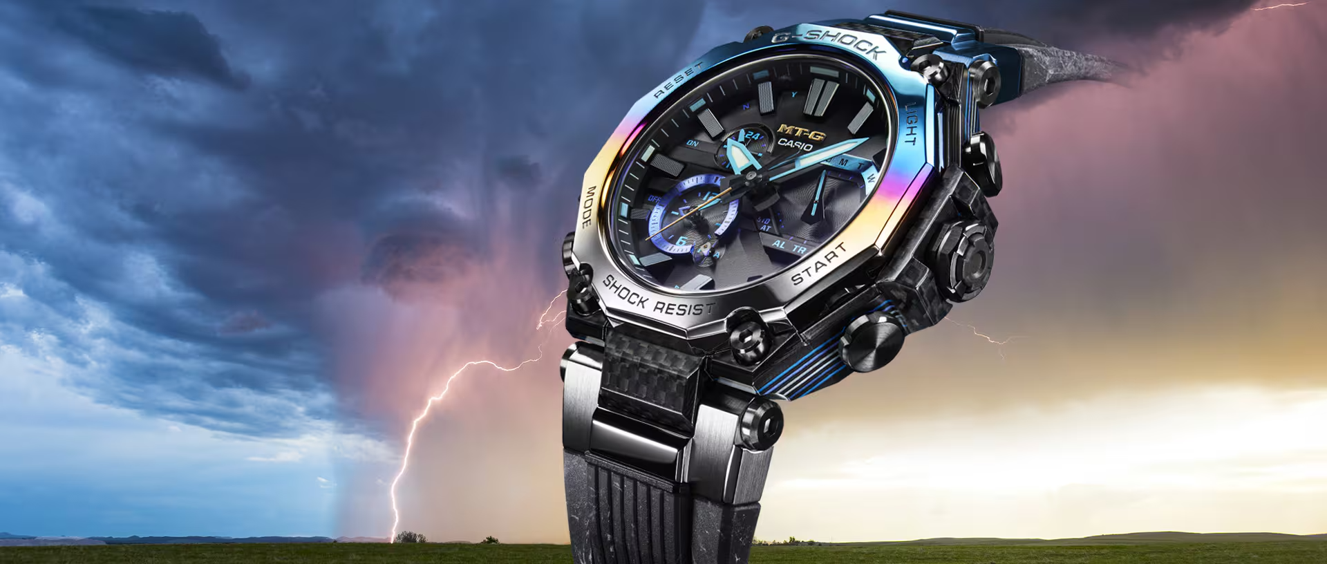 Chasing the Storm: The MT-G Watch Inspired by Nature’s Fury