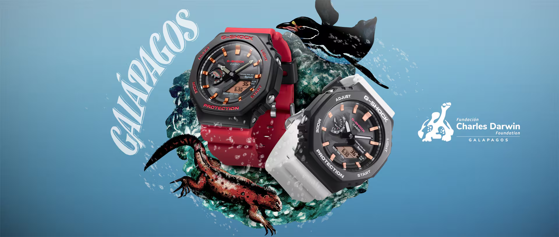 G-SHOCK x Charles Darwin Foundation: A Tribute to the Resilience of the Galápagos Islands