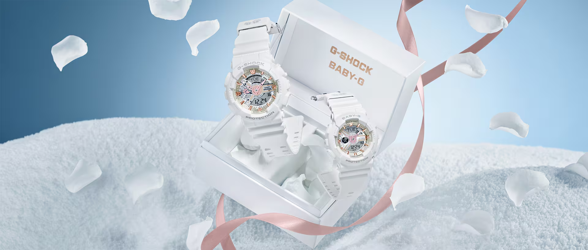 Timeless Love: Limited-Edition Winter Watches with 99 Roses for Couples