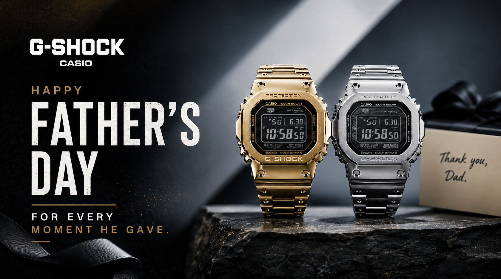 Father’s Day Gift Guide: The Best CASIO & G-SHOCK Watches for Every Type of Dad