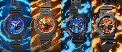 Fiery Gradient: G-SHOCK’s Bold Colors Ignite the Spirit of Challenge