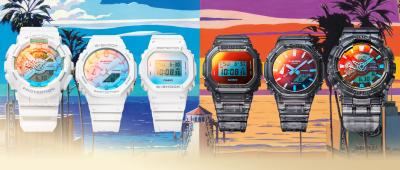 G-SHOCK's Perfect Beach Companion: A Watch with Vapor Deposition Effects