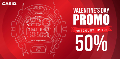 Embrace Savings This Valentine's: Dive into Our CASIO Watches Sale!